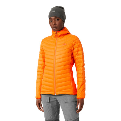 Helly Hansen Giacca Ibrida Donna Verglas Hood Down – Piumino Sostenibile E PrimaLoft®, Nero, Taglia S