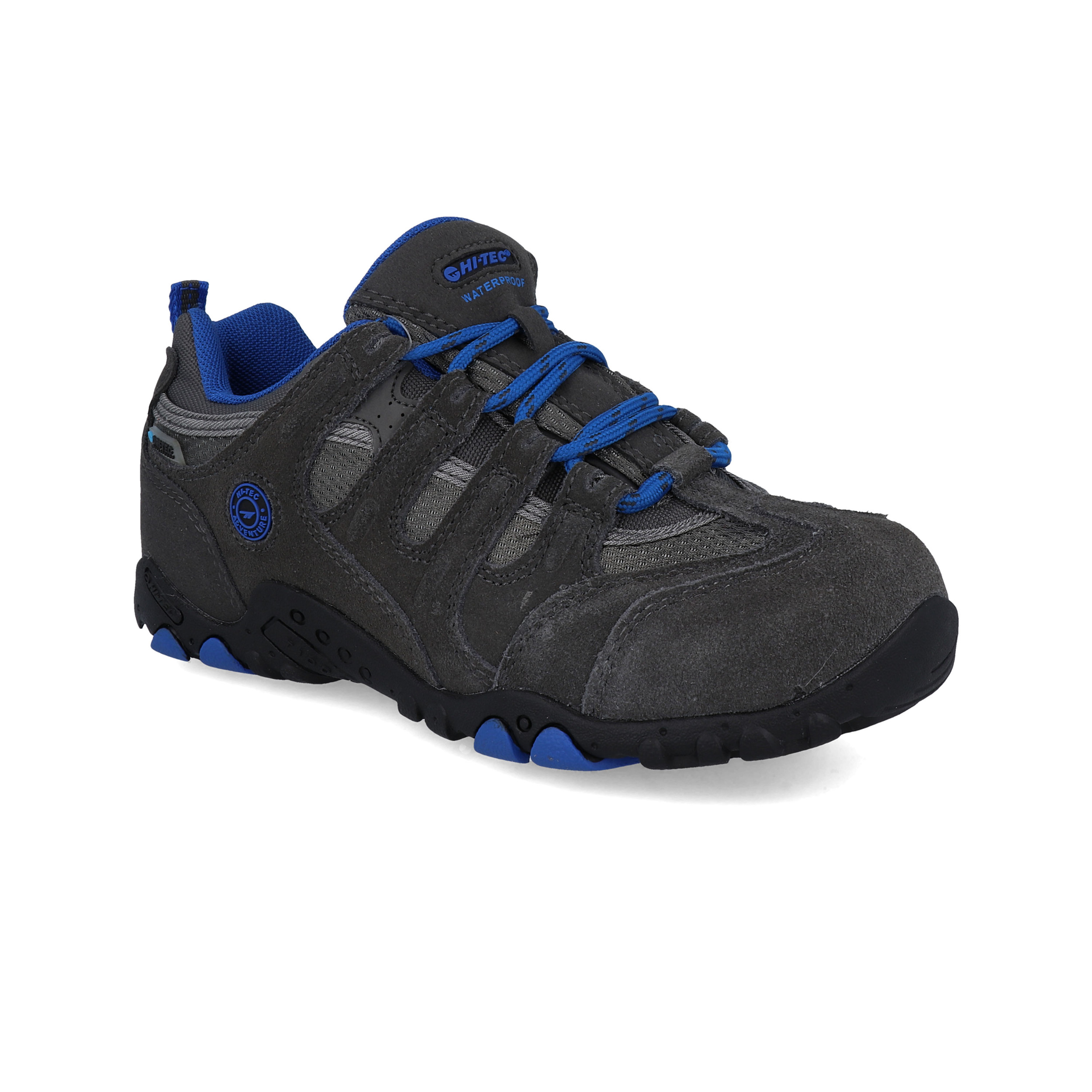 Hi Tec Quadra classic BOYS// JR Blue UK 5~New with box