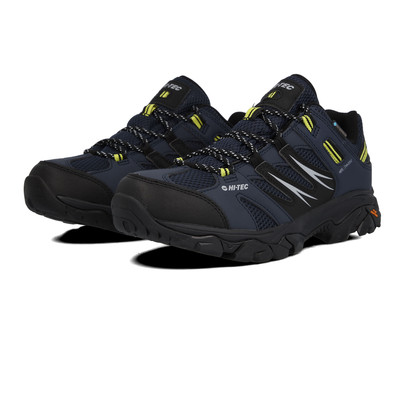 Ecco omni-Vent zapatos caballero zapatillas botín de senderisml Gore-Tex negro /& azul