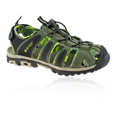 J6 Hi-Tec Cove Junior Girls Walking Sandals Blue