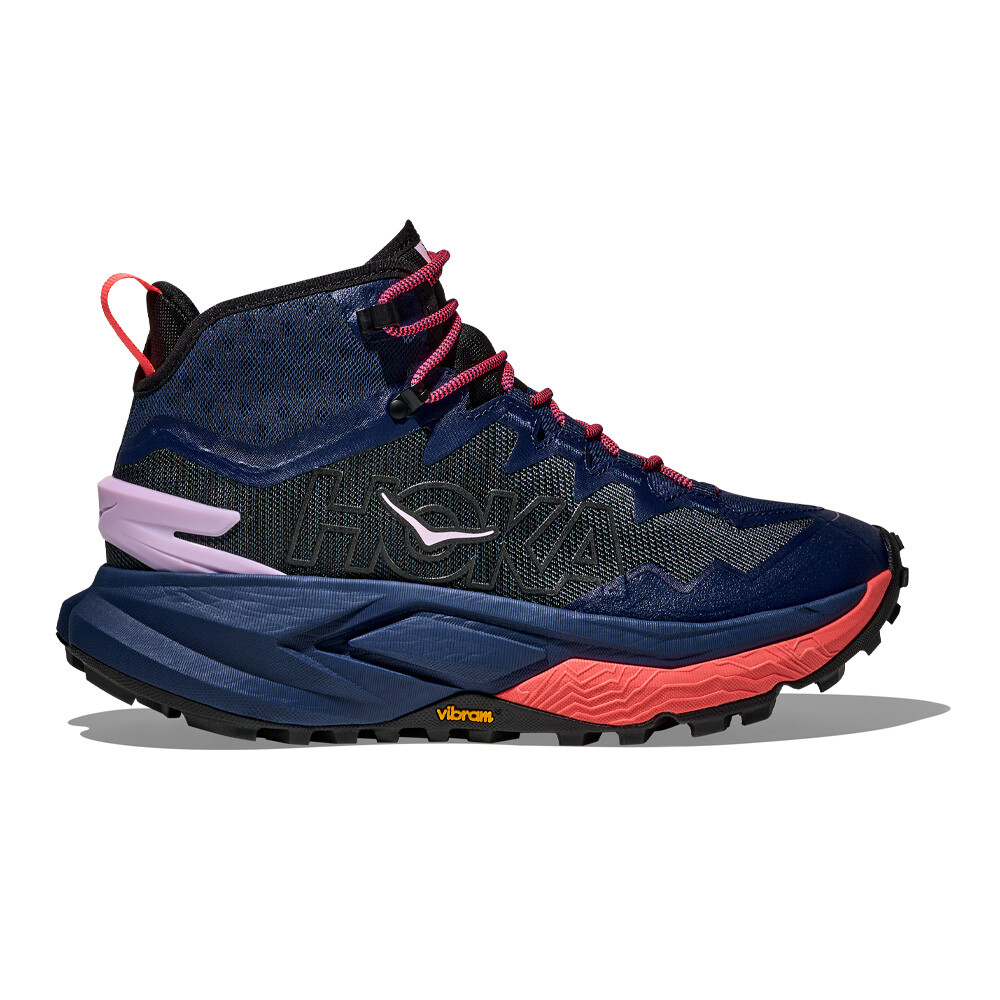 midnight blue / neon flame