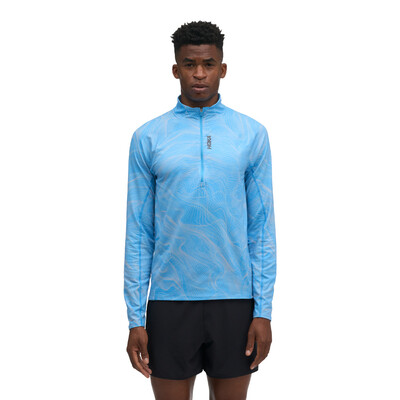 Hoka SkyForm Herren-Laufshirt mit halbem Reißverschluss - AW26