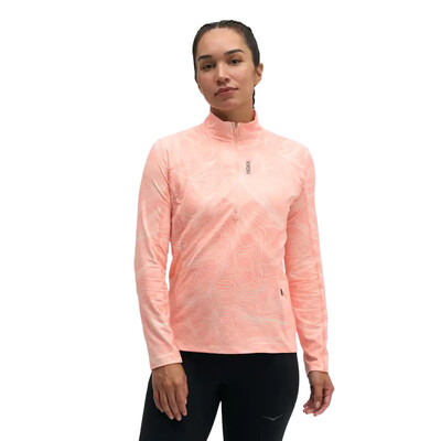 Hoka SkyForm Half-Zip Laufshirt für Damen - AW26
