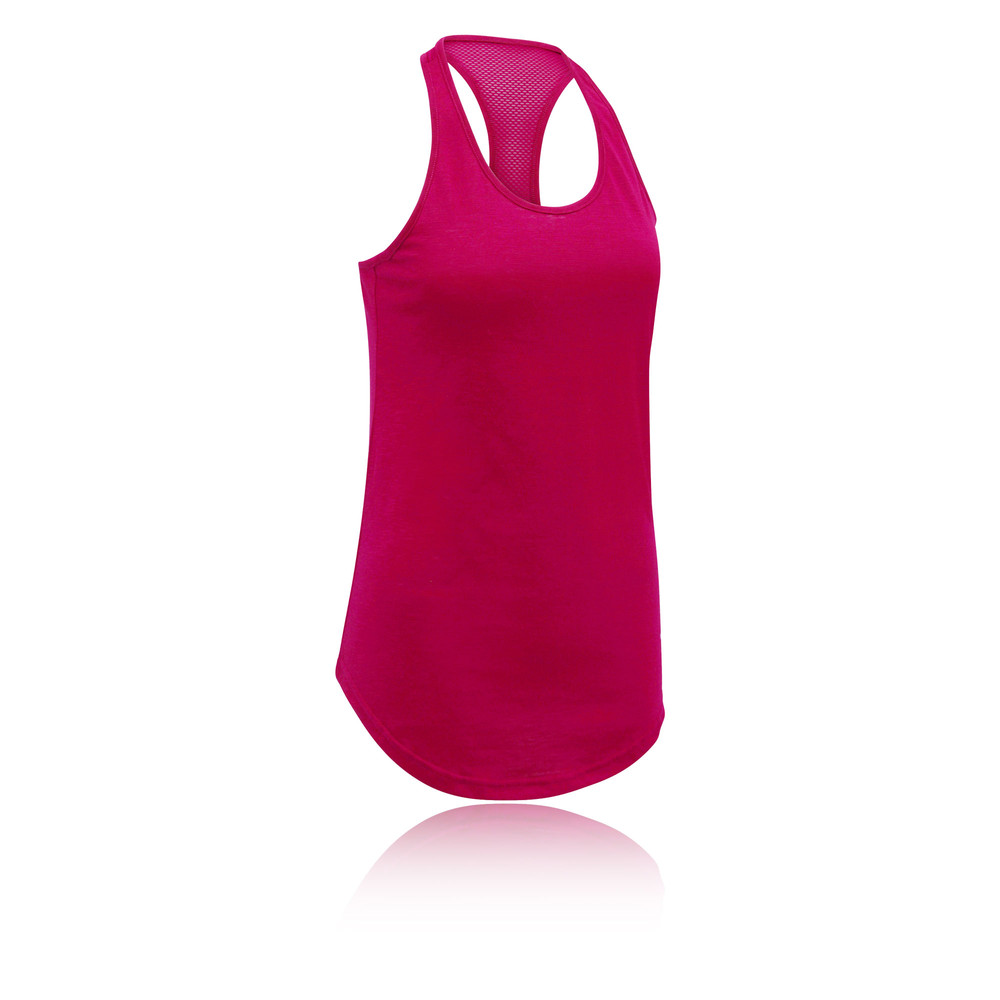 Higher State Womens Black Sleeveless Fitted Running Vest TankTop Singlet