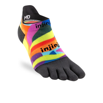 Injinji Spectrum Run Lightweight No-Show Socks - AW26 Injinji Spectrum Run Lightweight No-Show Socks - AW26