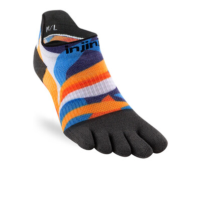 Injinji Spectrum Run Lightweight Women's No-Show Socks Injinji Spectrum Run Lightweight Women's No-Show Socks
