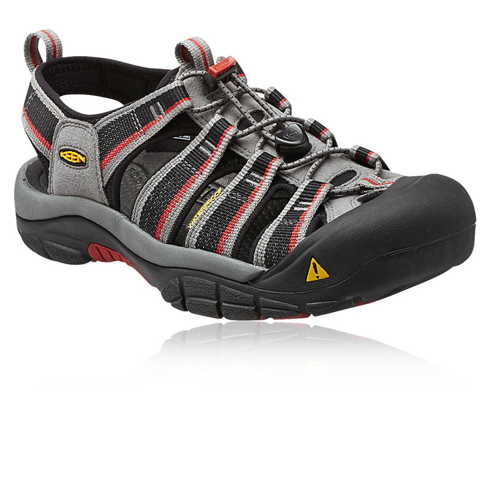 Keen Newport H2 Mens Red Grey Outdoors Walking Sandals Summer Outdoors