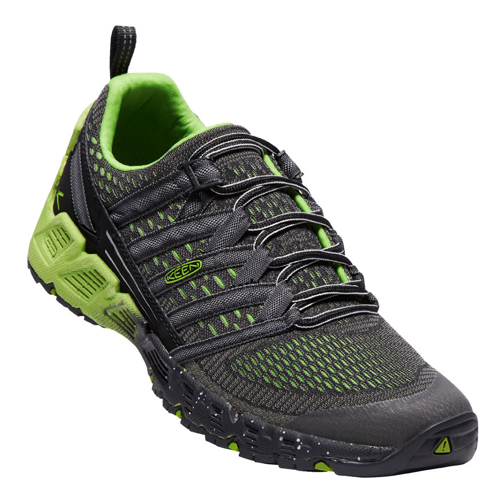 Keen Versago Mens Green Black Outdoors Lace Up Walking Hiking Shoes eBay