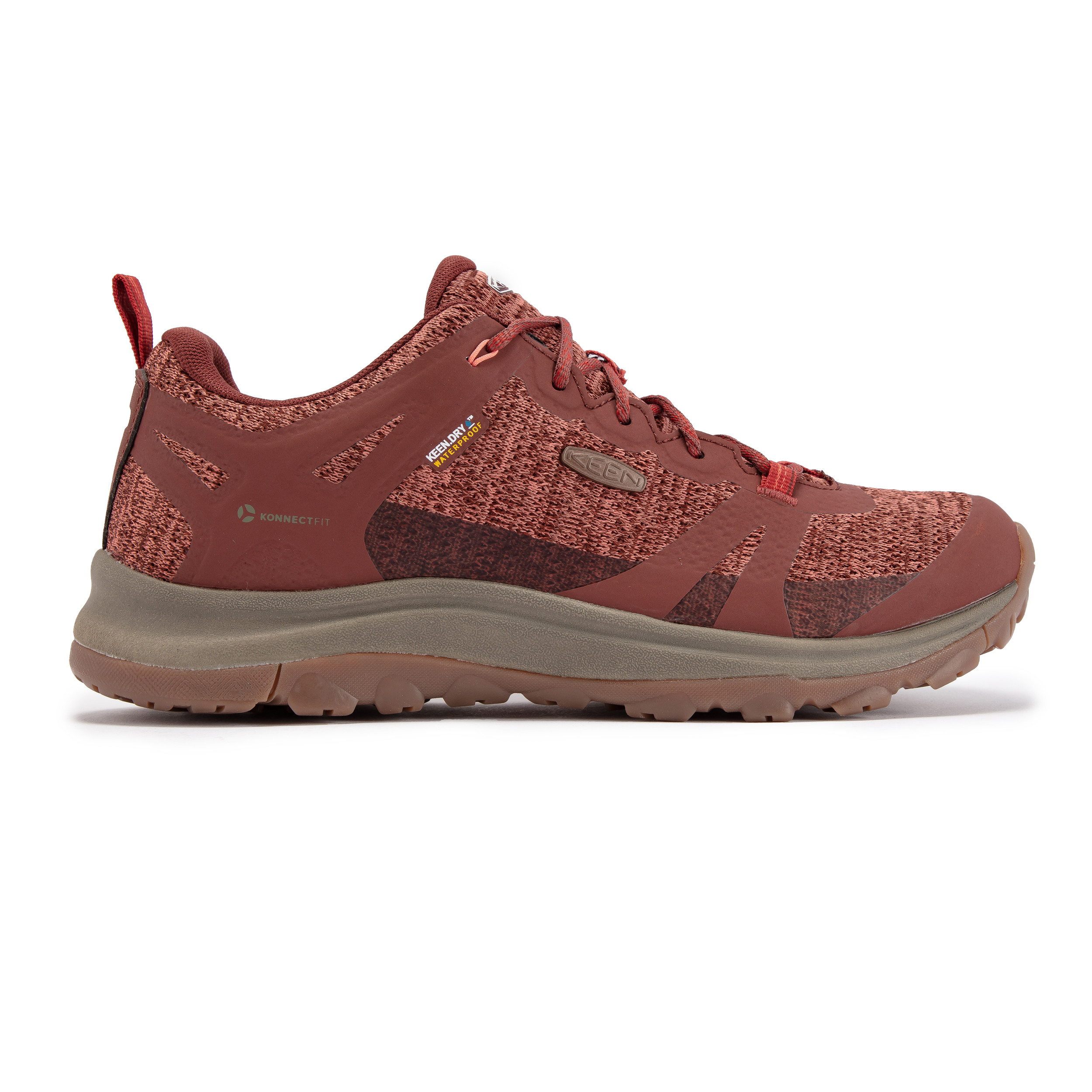 red walking shoes womens