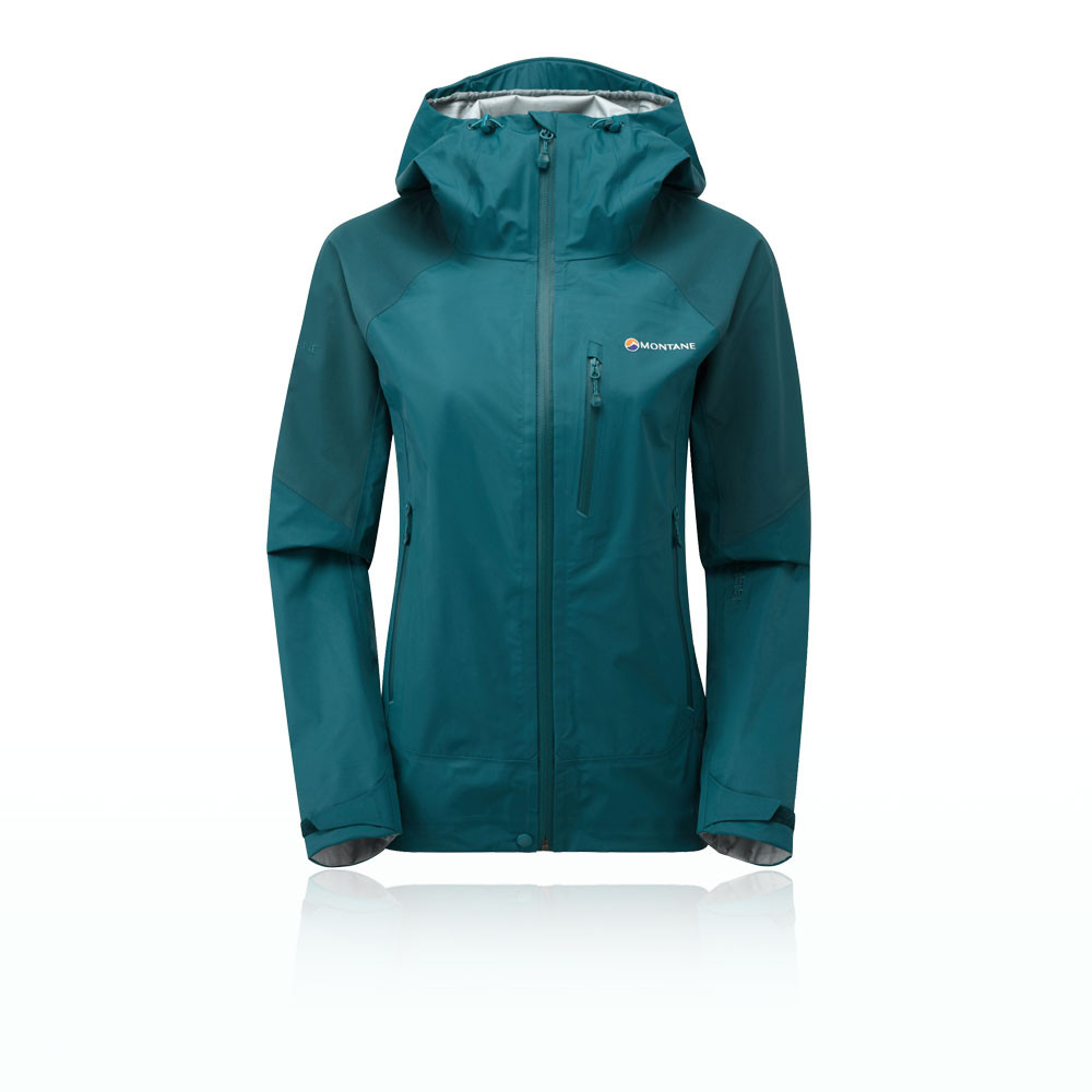Montane Da donna Phoenix Giacca Top Manica Lunga Abbigliamento Casual Nero