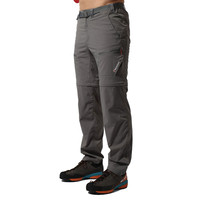 Montane Hommes Trail 2SK Short Sportif Poche Zippée Gris Outdoor Ultraléger