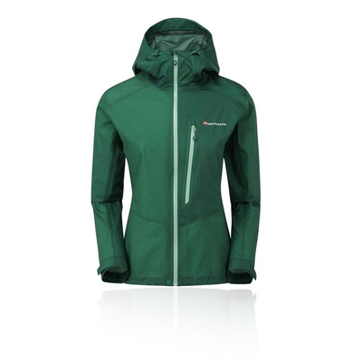 Montane Womens Via Bite 1 Blue Sports Outdoors Full Zip Half Water Resistant
