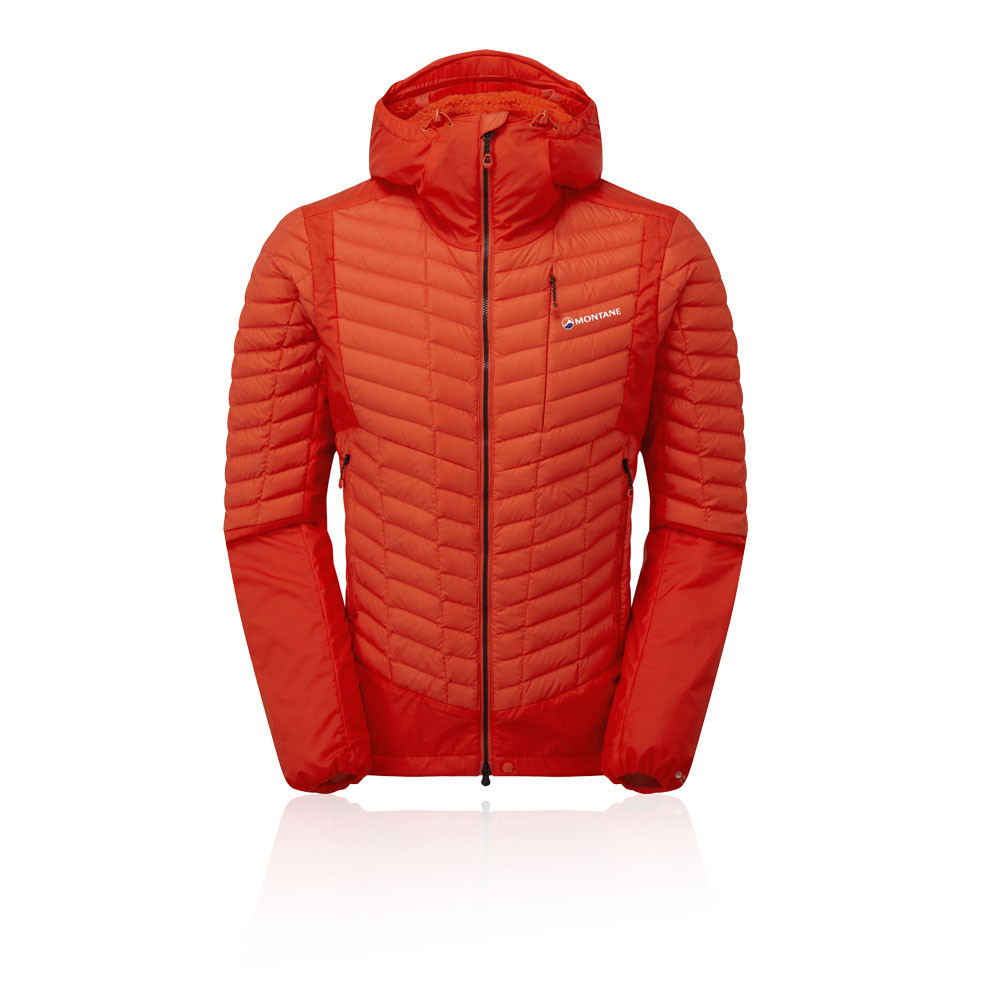 Essentials Water-Repellent Thermal-Lined Full-Zip Fleece Hoodie Homme