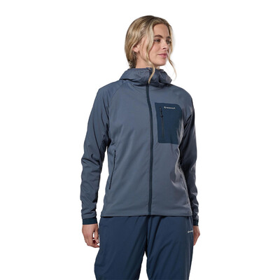 Montane Khamsin Lite Softshell Kapuzenjacke für Damen - AW26