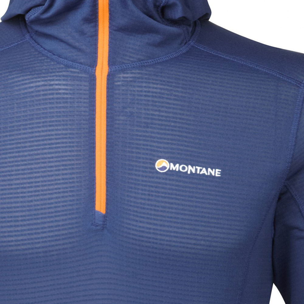Montane Allez Herren Micro Hoodie Sweatshirt Blau Kapuzenpullover Sport Top Blau Sweatshirt 2a6e8d Montane Allez Herren Micro Hoodie Sweatshirt Blau Kapuzenpullover Sport Top Blau Sweatshirt 2a6e8d