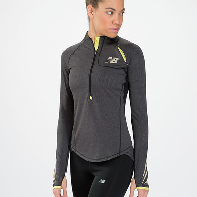 new balance long sleeve running top women's