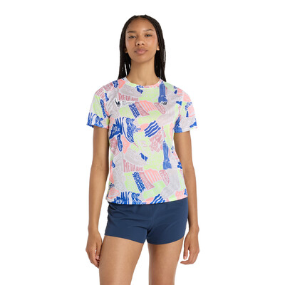 New Balance NYC Marathon 2025 Women's Printed T-Shirt - AW25 New Balance NYC Marathon 2025 Women's Printed T-Shirt - AW25