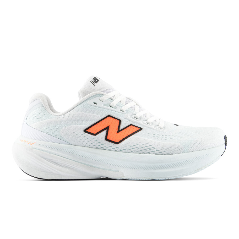 NB 103 WHITE with TANGERINE HEAT and GLINT BLUE