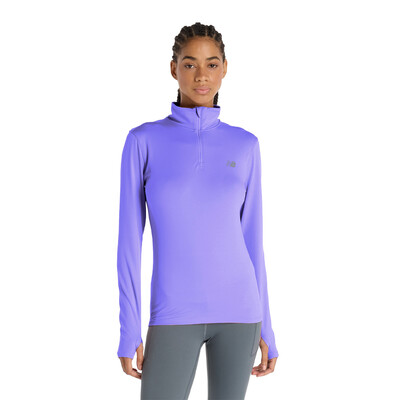 New Balance Sport Essentials Space Dye Quarter Zip Women's Top - SS26