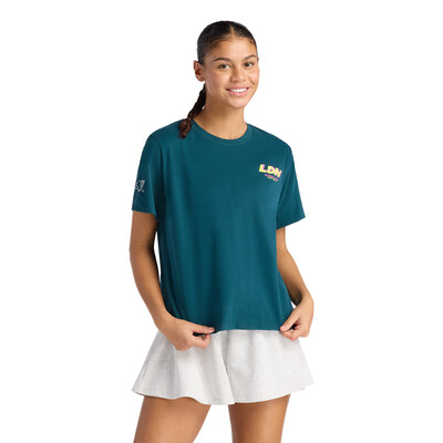 New Balance London Edition Oversized Graphic Damen T-Shirt - SS26