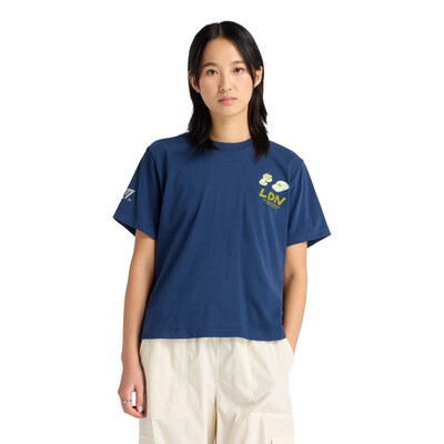 New Balance London Edition Oversized Graphic Damen T-Shirt - SS26