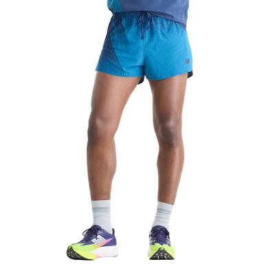 New Balance RC Ultra Light 3 Inch Printed Men's Running Shorts - AW26 New Balance RC Ultra Light 3 Inch Printed Men's Running Shorts - AW26