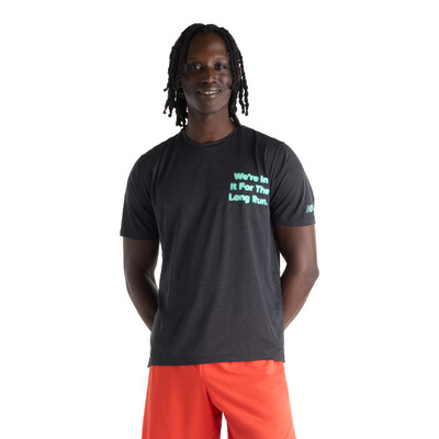 New Balance RC Essential Graphic Herren Lauf-T-Shirt - AW26