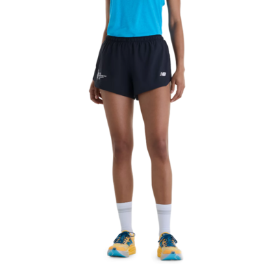 New Balance TCS NYC Marathon RC Essential 3 Zoll Damen Laufshorts - AW26