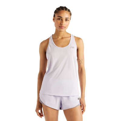 New Balance Athletics mujer running camiseta sin mangas - AW26