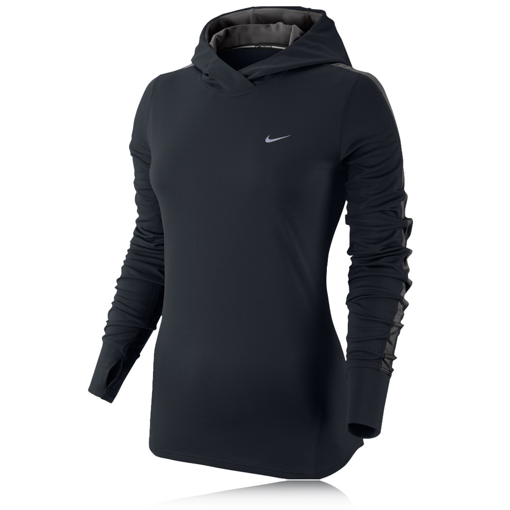 nike women's hooded running shirts & tops