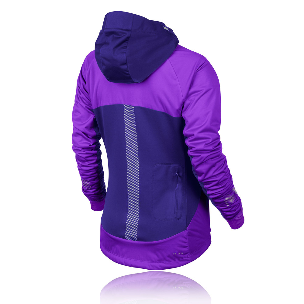 nike shield women's running jacket