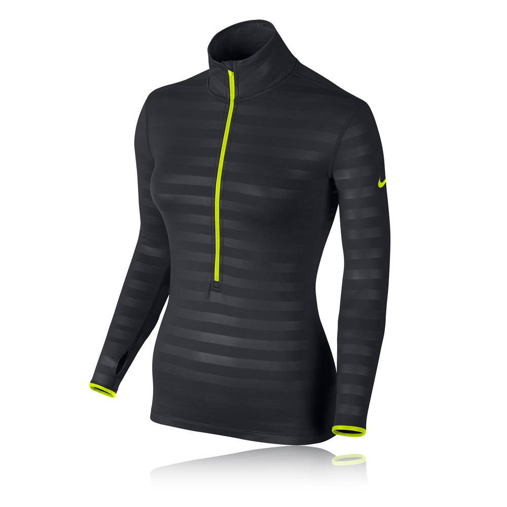 nike pro hyperwarm half zip