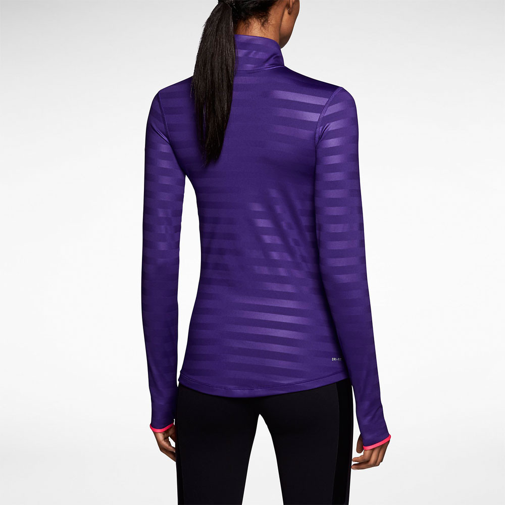 nike pro hyperwarm half zip
