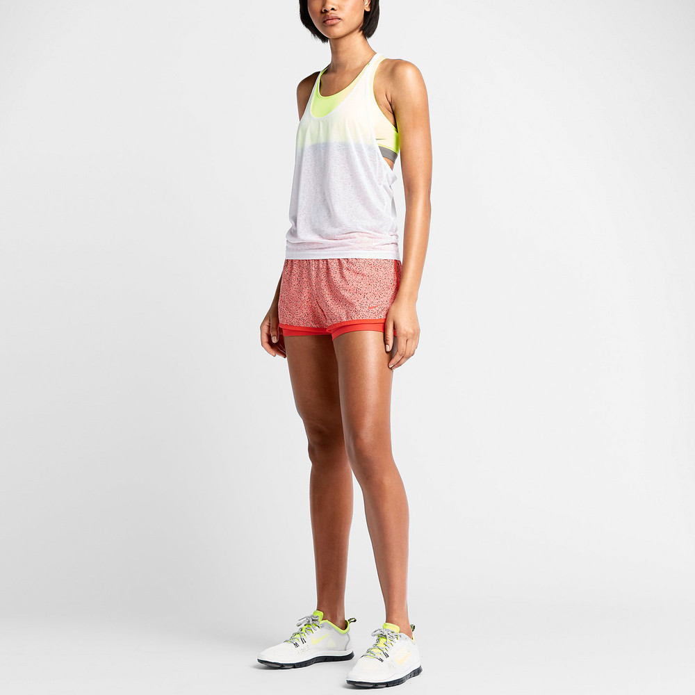 nike split running shorts