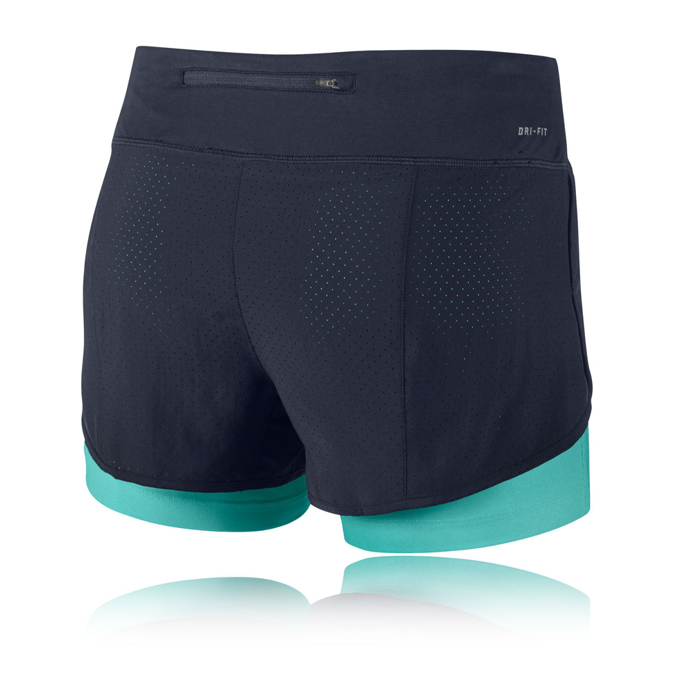 Nike Perforated Rival 2in1 Women's Running Shorts SU15