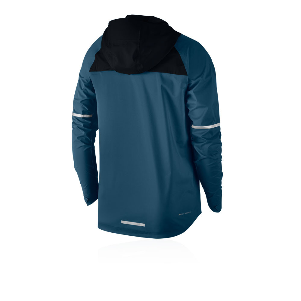 nike women's zonal aeroshield hooded running jacket