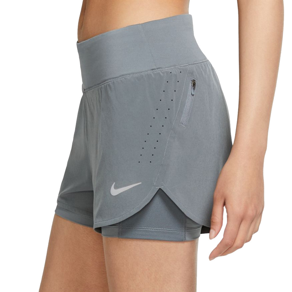 Nike Eclipse Womens 2-in-1 Running Shorts