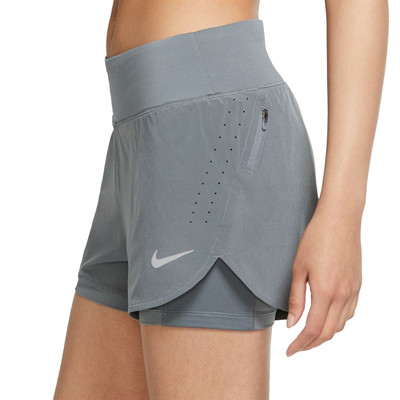 nike eclipse 2 in 1 shorts womens