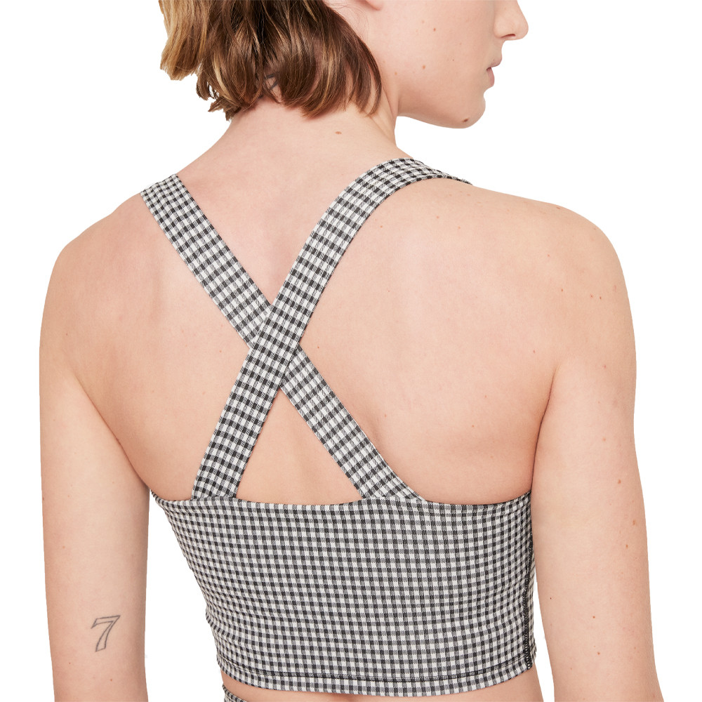 Nike Yoga Cropped Gingham Women's Tank Top SU21