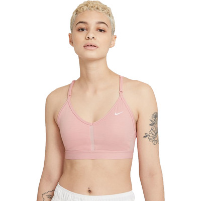 Nike Dri-FIT Indy para mujer Light-Support Padded V-Neck sujetador deportivo  - FA21