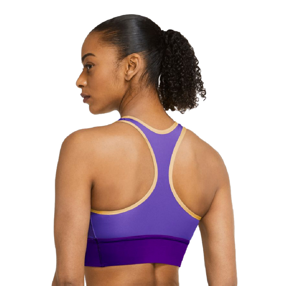 Nike DriFIT Swoosh Women's MediumSupport 1Piece Padded Longline