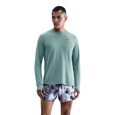 Nike Dri-FIT Stride Waffle Crew Uomo Maglia da corsa - HO25