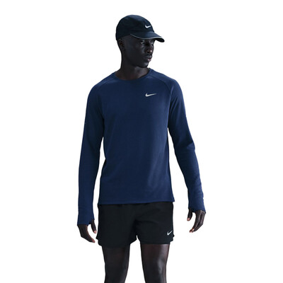 Nike Dri-FIT Stride Waffle Crew Uomo Maglia da corsa - HO25