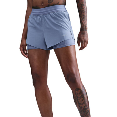 Nike Dri-FIT Swift High-Waisted 2-in-1 Women's Shorts - HO25