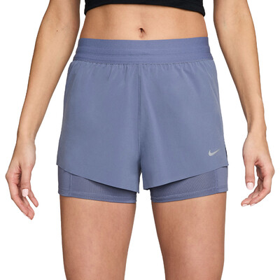 Nike Dri-FIT Swift High-Waisted 2-in-1 Damen Shorts - HO25