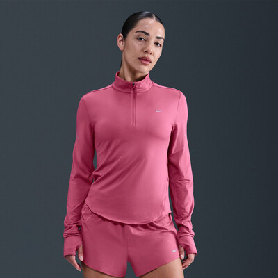 Nike Dri-FIT Swift UV Quarter Zip Women's Running Top - HO25