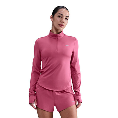 Nike Dri-FIT Swift UV Quarter Zip Women's Running Top - HO25 Nike Dri-FIT Swift UV Quarter Zip Women's Running Top - HO25