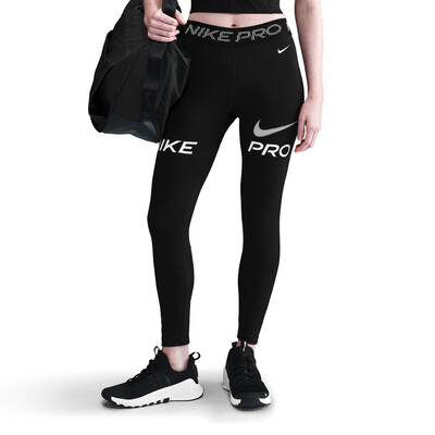 Nike Pro Mid-Rise 7/8 Graphic Women's Tights - HO25