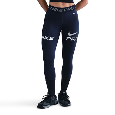 Nike Pro Mid-Rise 7/8 Graphic Women's Tights - HO25