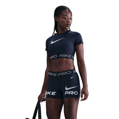 Nike Pro Mid-Rise 3 Inch Biker Women's Shorts - HO25